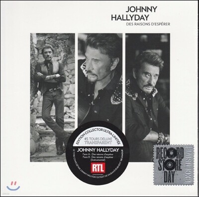 Johnny Hallyday — Des Raisons d’Esperer 앨범 커버