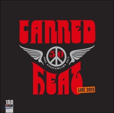 Canned Heat — Live 2015 앨범 커버