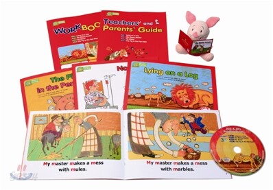 Jack and Jill's Phonics Reading Level 1, 3rd Set