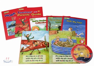 Jack and Jill's Phonics Reading Level 1, 6th Set
