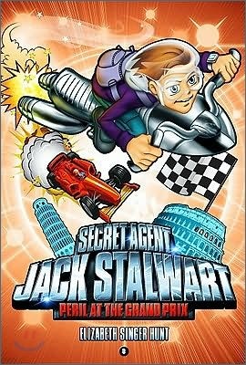 Secret Agent Jack Stalwart: Book 8: Peril at the Grand Prix: Italy