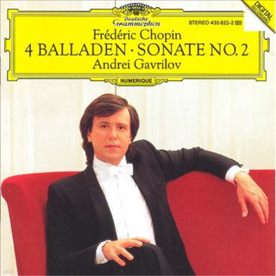  : 4 ߶, ǾƳ ҳŸ 2 (Chopin : 4 Ballades, Piano Sonata No.2) (CD-R) - Andrei Gavrilov