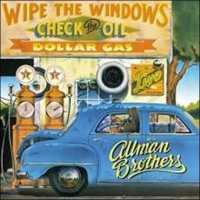 Allman Brothers Band — Wipe The Windows / Check The Oil (1972-1975년 라이브) 앨범 커버