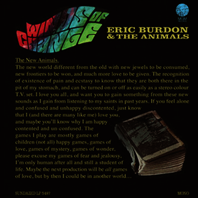 Eric Burdon & The Animals — Winds Of Change (Remastered) 앨범 커버