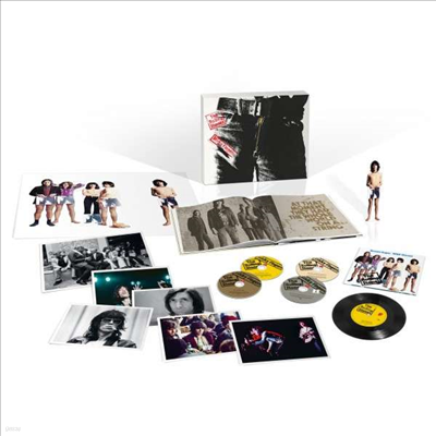 Rolling Stones - Sticky Fingers (Limited Super Deluxe Edition)(3CD+DVD+Single LP+Hardcover Book)