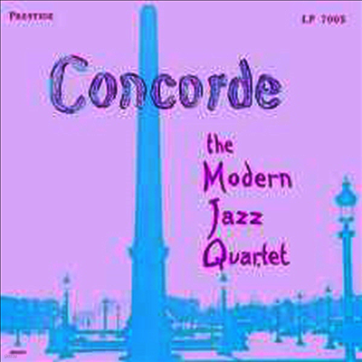 Modern Jazz Quartet — Concorde (Remastered)(Limited Edition)(Back To Black Series)(MP3 Voucher) 앨범 커버