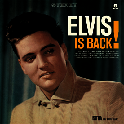 Elvis Presley — Elvis Is Back! (Remastered)(Limited Edition)(Free MP3 Download) 앨범 커버