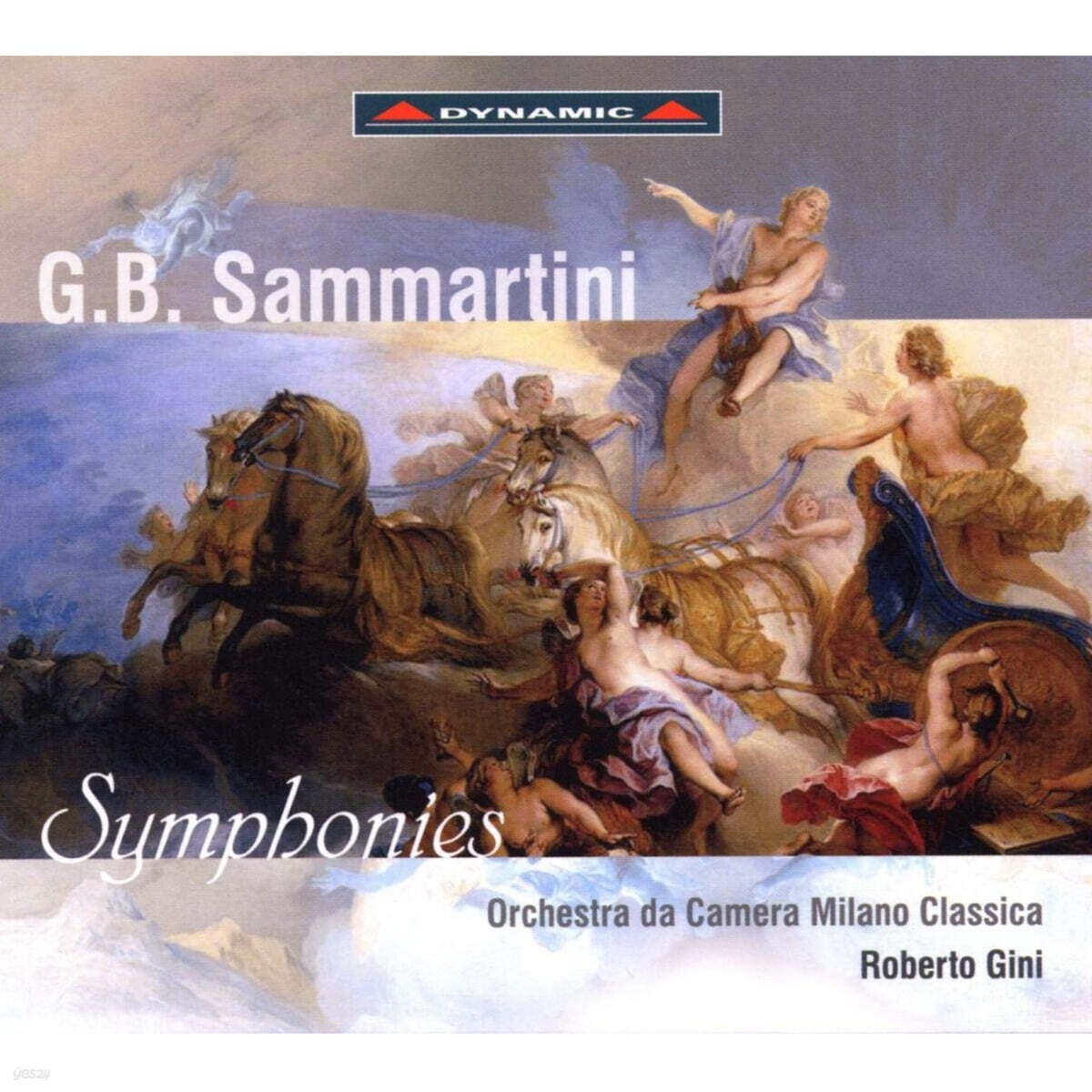 Roberto Gini 삼마르티니: 교향곡과 서곡 (Giovanni Battista Sammartini: Symphonies and Overtures)