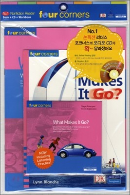 Four Corners Emergent #37 : What Makes It Go? (Book+CD+Workbook)