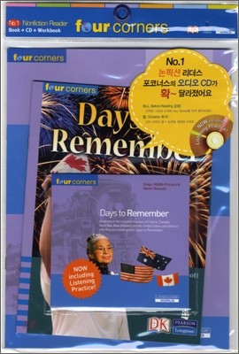 Four Corners Middle Primary #67 : Days to Remember (Book+CD+Workbook)