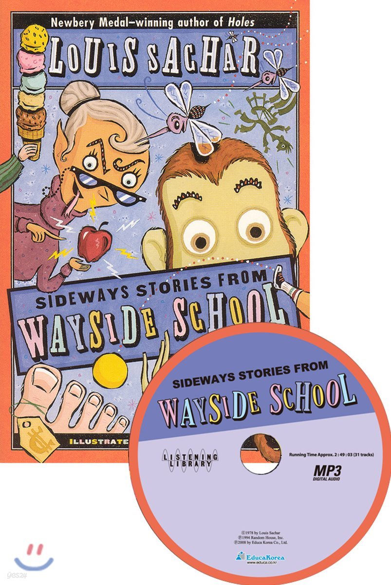 Sideways Stories From Wayside School (Book + MP3 CD)