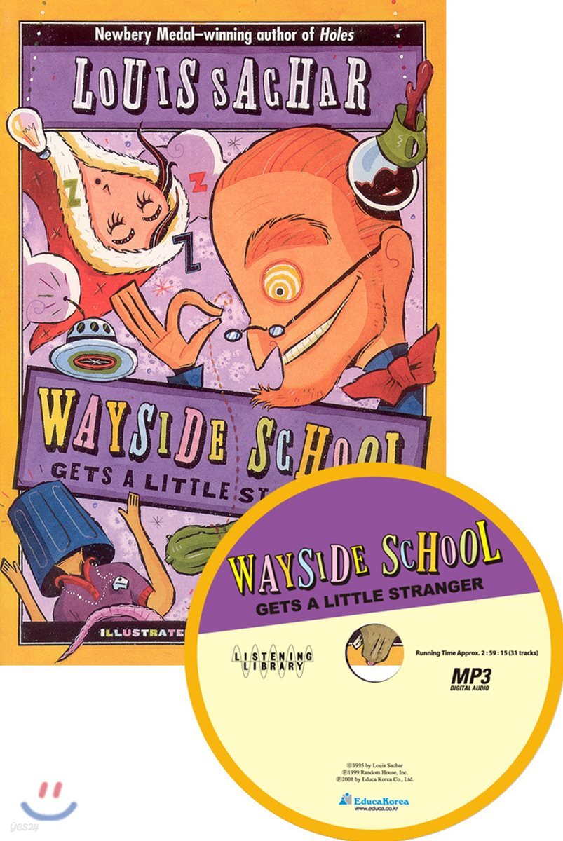 Wayside School Gets A Little Stranger (Book + MP3 CD)
