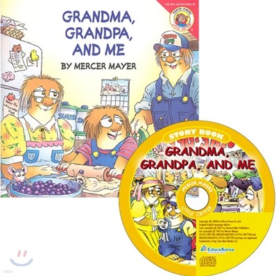 Little Critter Story Book #3 : Grandma Grandpa And Me (Book+CD)