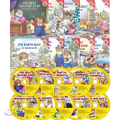 Little Critter Story Book 10종 세트 (Book+CD+Activity Book)