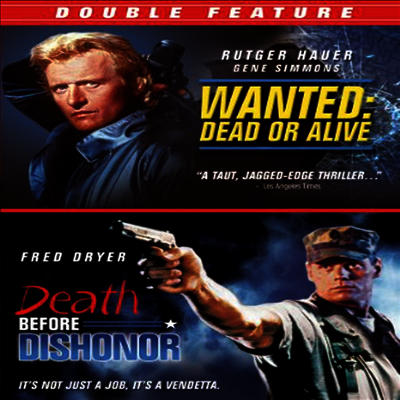 Wanted Dead Or Alive & Death Before Dishonor (원티드 데드)(지역코드1)(한글무자막)(DVD)