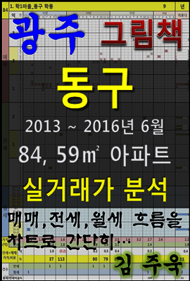 광주 동구 84,59㎡ 아파트 매매, 전세, 월세 실거래가 분석 (2013 ~ 2016.6월)