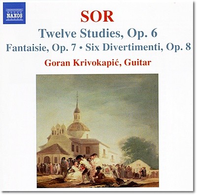 Goran Krivokapic Ҹ: 12 , ֿ Ʈ  ְ, ȯ  (Fernando Sor: Twelve Studies Op.6, Six Divertimenti Op.8, Fantaisie Op.7) 