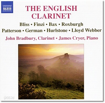 John Bradbury 블리스 / 핀치 / 백스 / 로이드 웨버 외 - 영국 클라리넷 작품집 (Bliss / Finzi / Bax / Lloyd Webber - The English Clarinet)