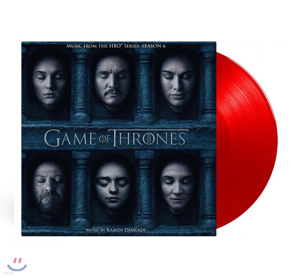 왕좌의 게임 시즌 6  드라마 음악 (Game Of Thrones Season 6 OST by Ramin Djawadi) [레드 컬러 3 LP]
