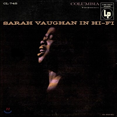 Sarah Vaughan,Billy Taylor,Tony Scott,J.C. Heard,Mundell Lowe,Freddie Green,Jimmy Jones,Buddy Johnson,M — Sarah Vaughan (사라 본) - Sarah Vaughan In Hi-Fi (인 하이-파이) 앨범 커버