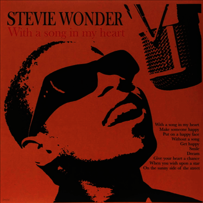 Stevie Wonder — With A Song In My Heart 앨범 커버