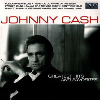 Johnny Cash — Greatest Hits & Favorites (DMM) 앨범 커버