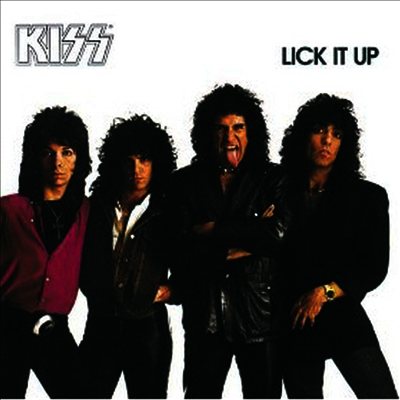 Kiss — Lick It Up 앨범 커버