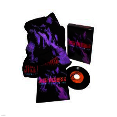 Jimi Hendrix — Purple Haze/Foxey Lady (Collector's Ed)(Picture Sleeve)(T-Shirt Size XL)(45 RPM)(Single)(Boxset) 앨범 커버