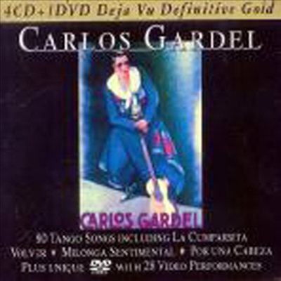 Carlos Gardel - Deja Vu Definitive Gold (4CD+1DVD For 1)