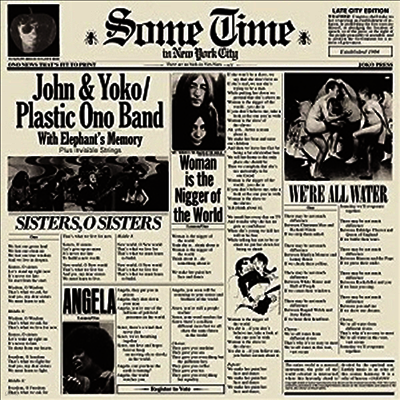 John Lennon & Yoko Ono — Sometime In New York City 앨범 커버
