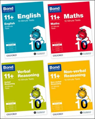 Bond 11+: English, Maths, Non-Verbal Reasoning, Verbal Reaso