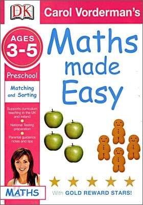 Maths Made Easy Ages 3-5 : Preschool, Matching and Sorting