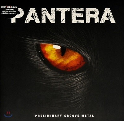 Pantera — Preliminary Groove Metal 앨범 커버