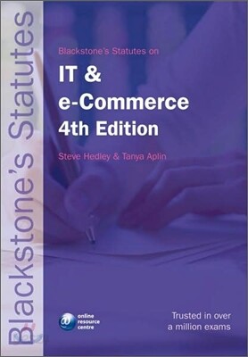 Blackstone's Statutes on IT and e-Commerce