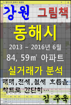강원 동해시 84,59㎡ 아파트 매매, 전세, 월세 실거래가 분석 (2013 ~ 2016.6월)