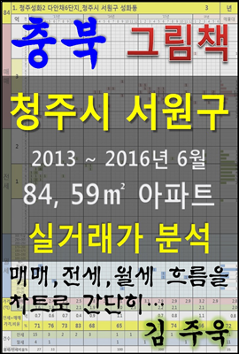 충북 청주시 서원구 84,59㎡ 아파트 매매, 전세, 월세 실거래가 분석 (2013 ~ 2016.6월)