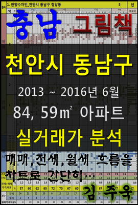 충남 천안시 동남구 84, 59㎡ 아파트 매매, 전세, 월세 실거래가 분석 (2013 ~ 2016.6월)