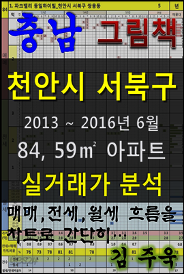 충남 천안시 서북구 84, 59㎡ 아파트 매매, 전세, 월세 실거래가 분석 (2013 ~ 2016.6월)