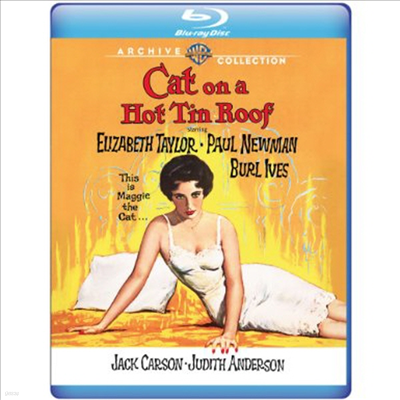 Cat On A Hot Tin Roof (1958) (뜨거운 양철 지붕 위의 고양이) (한글무자막)(Blu-ray)