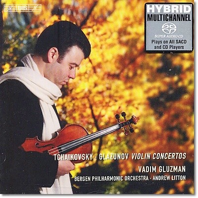 Vadim Gluzman Ű / ۶ֳ: ̿ø ְ (Tchaikovsky: Violin Concerto Op.35 / Glazunov: Violin Concerto Op.82) 