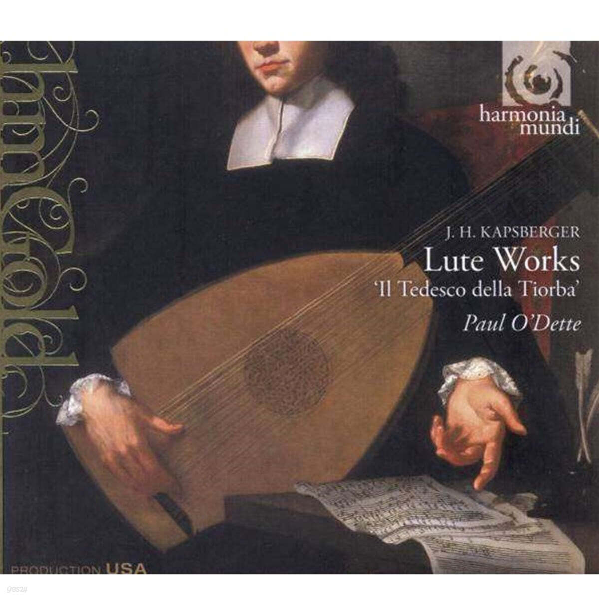 Paul O'Dette 캅스베르거: 류트 작품집 (Kapsberger: Lute Works)