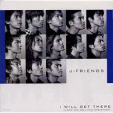 [중고] J-FRIENDS / I Will Get There (일본반/Single/akcf20000)