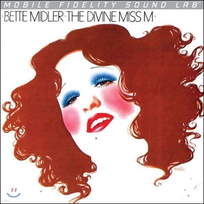 Bette Midler — 데뷔 앨범 The Divine Miss M 앨범 커버