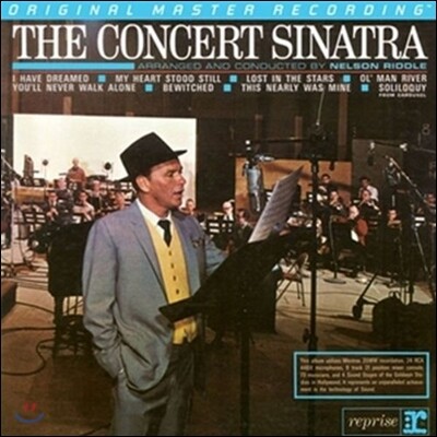 Frank Sinatra, Nelson Riddle — Frank Sinatra (프랭크 시나트라) - The Concert Sinatra 앨범 커버