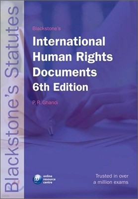 Blackstone's Statutes on International Human Rights Documents, 6/E
