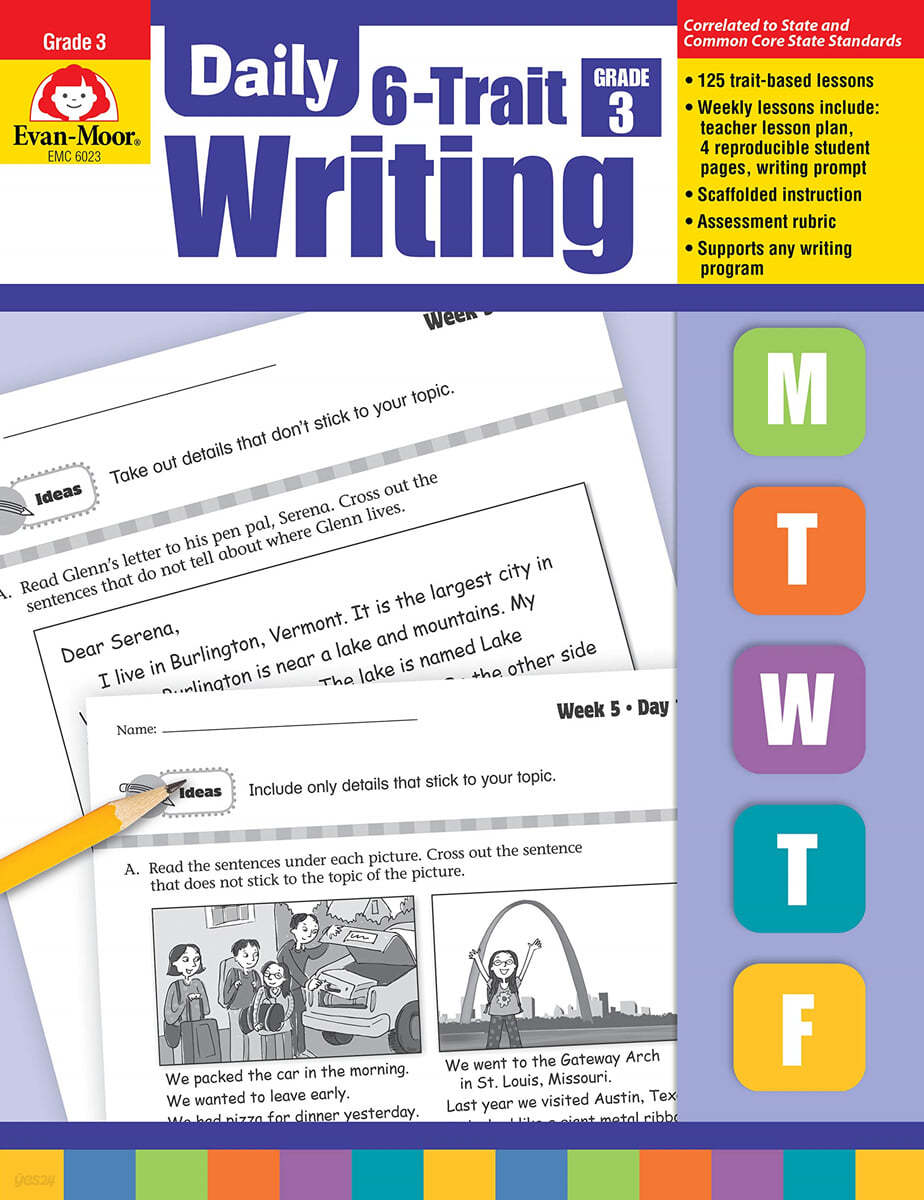 Daily 6-Trait Writing, Grade 3 Teacher Edition