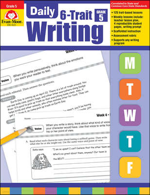 Daily 6-Trait Writing, Grade 5 Teacher Edition