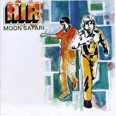 Air,에어 — Moon Safari 앨범 커버