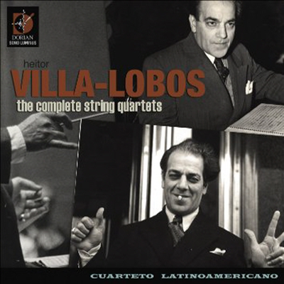 -κ:    (Villa-Lobos: Complete String Quartets) (6CD Boxset) - Cuarteto Latinoamerican