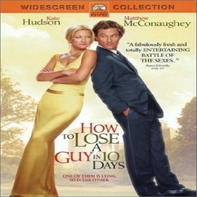 How to Lose a Guy in 10 Days (Widescreen Edition) (10일 안에 남자 친구에게 차이는 법)(지역코드1)(한글무자막)(DVD)